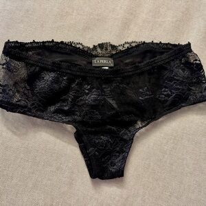 La Perla Elegant Black Lace Panty